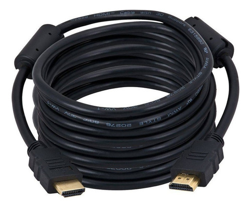 Cable Video Hdmi Macho/macho 10 Metros Largo Doble Filtro