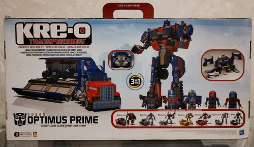 Optimus Prime Transformer Hasbro Kre-o De Colección