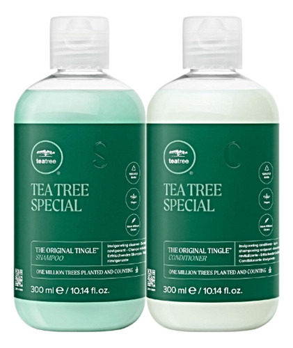 Kit Paul Mitchell Tea Tree Shampoo + Condicionador 300mls