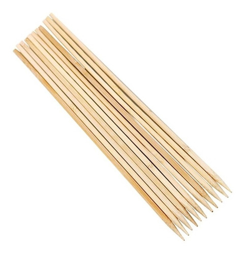 Palos Anticuchos Gruesos 30cm Brochetas Pinchos