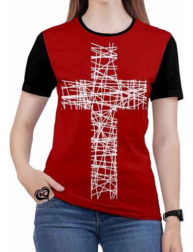 Camiseta Jesus Gospel Criativa Feminina Evangélicas Roupa Cr