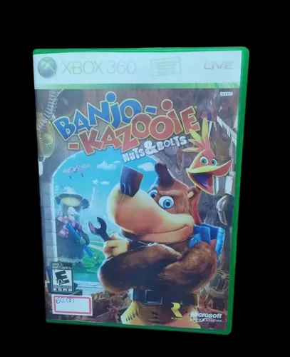 Banjo Kazooie Nuts & Bolts Xbox 360 Usado Retro Capa Reimpre