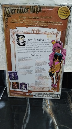 Ever After High Ginger Breadhouse (Usado)