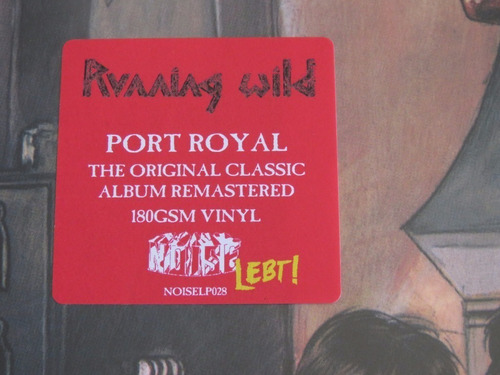 Imagem 5 de 5 de Running Wild Port Royal Lp 180 Gramas Pronta Entrega