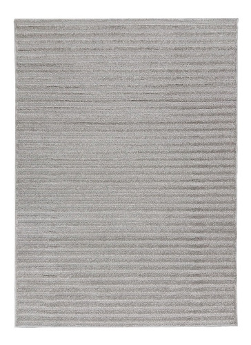 Imagem 1 de 3 de Tapete 3d Stripes Prata 3x4m 300x400cm Listrado Alto Relevo