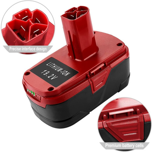 Bateria P/ Craftsman 19.2v 5.0 Ah Ion De Litio