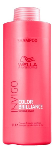  Shampoo Wella Brilliance Para Cabelos Coloridos - 1000ml