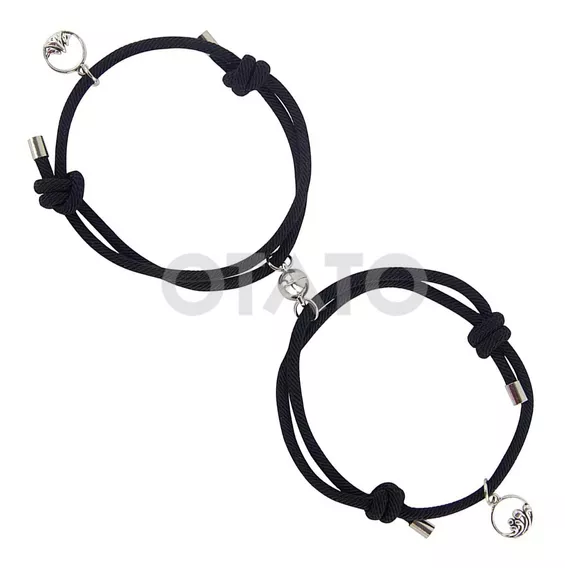 Pulseras Para Parejas Iman 2 En 1 Pulseras Hombre Mujer