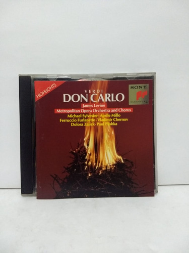 Verdi: Don Carlo . Highlights - Levine - Cd - Made In Uk