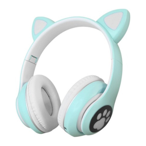 Audifonos Bluetooth Modelo Orejas De Gato Con Luces