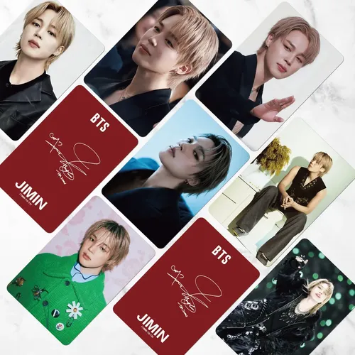 Tarjetas Lomo De Park Jimin Bts, 55 Piezas Para Fans Y | MercadoLivre