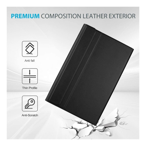 P Funda Con Teclado For Samsung Galaxy Tab A7 10.4 2020 Con