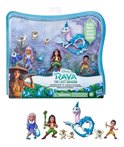 Conjunto Raya E O Último Dragão Aventuras Em Kumandra/hasbro