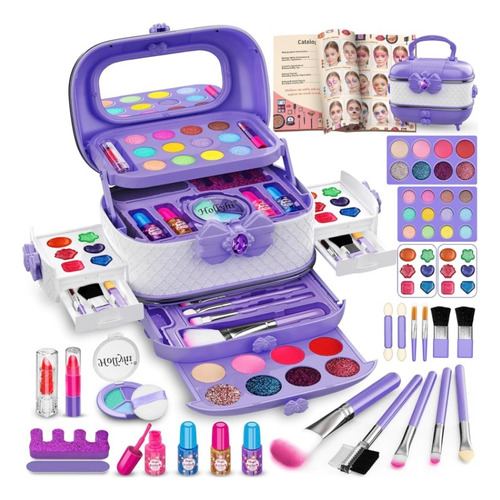 Estuche Organizador De Maquillaje Y Manicura 58 Pzas