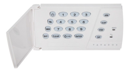 Teclado Led Cableado Panel Control De Alarma K-636 Paradox