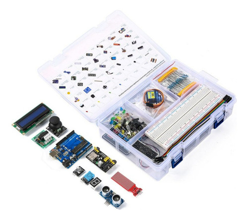 Kit Uno R3 Avançado Arduino Compatível - 256 Peças
