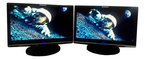 Kit C/ 2 Monitores Lenovo 19 Polegadas P/ Leitura Documentos (Usado)