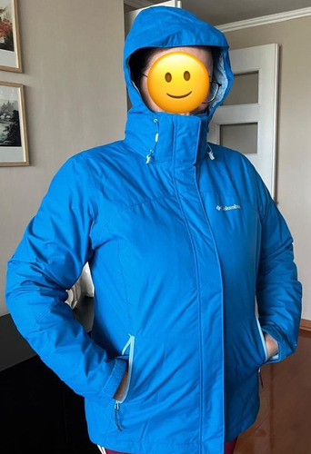 Parka Mujer Bugaboo Ii Interchange Azul Columbia (Usado)
