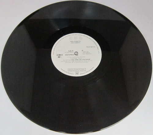 Ana Gabriel - Hice Bien Quererte Single Promo Translucido Lp (Usado)