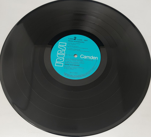 Hugo Avendaño - Hugo Avendaño Lp (Usado)