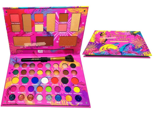 Set Maletin De Sombras 51tonos Ideal  Regalo Dia De La Madre