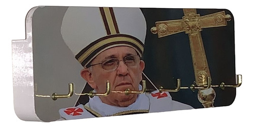 Porta Llaves Llavero De Pared El Papa Francisco Bergolio Papa Francisco Bergolio