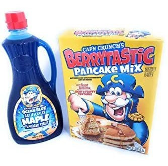 Capn Crunch Tía Jemima Pancake Berrytastic La Mezcla Y Del O
