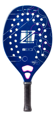 Raquete De Beach Tennis Inspire Patty Diaz Zeiq 3k Cor Azul