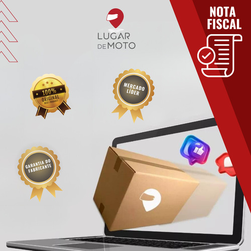 Pneu Moto Trilha Trakmaster 59m 100/100-18 Kenda Com Câmara