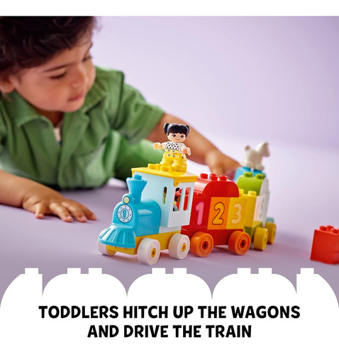 Juguete Lego Duplo My First Number Train Con Ladrillos Para