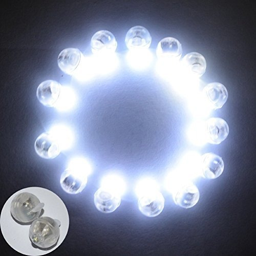 Redondo Led Flash Ball Balloon Light Largo Tiempo De Espera