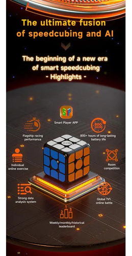 Cubo Magnetico 3x3 Ai Inteligente Qiyi Smart Art O Speed