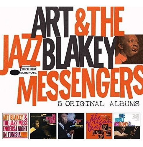 CD de 5 álbumes originales de Blakey, Art & Jazz Messengers
