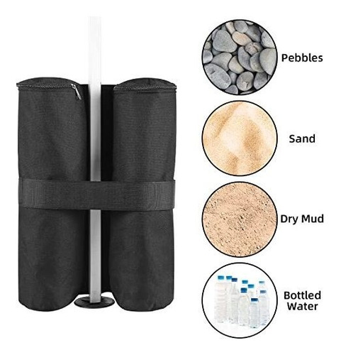 Paquete De 6 Bolsas De Arena Para Diferentes Tipos De Uso