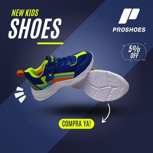 Tenis Casual Para Niño Vox