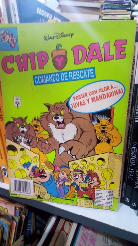 Revista Chip Y Dale 6 Walt Disney Editora Cinco 1993 Poster