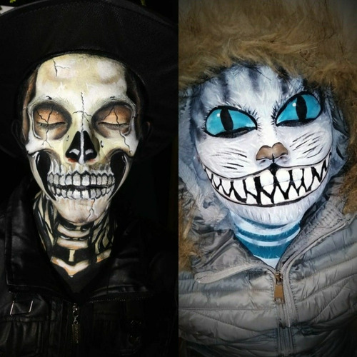 Imagen 1 de 5 de Maquillaje Para Dia De Muertos Maquillistas A Domicilio Cdmx