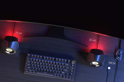 Caixa De Som Bluetooth Redragon Gs590, Preto, Rgb Cor Preto 110v/220v