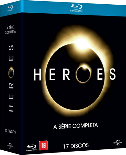 Blu-ray Heroes - Coleção Completa - 17 Discos