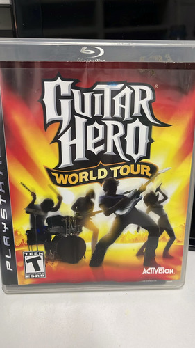 Jogo Guitar Hero World Tour Ps3 Físico Original (seminovo) (Usado)