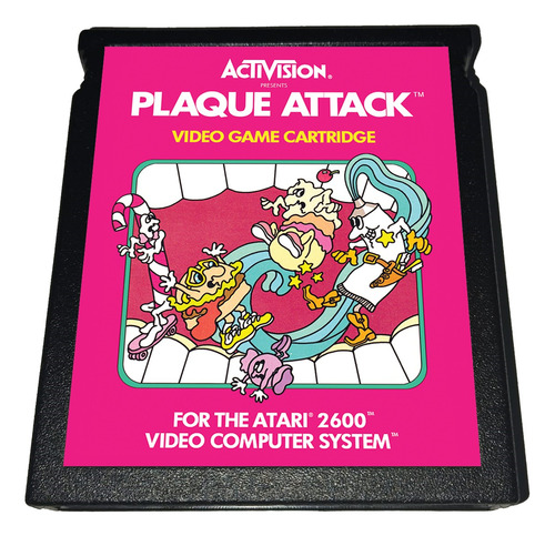 Atari 2600 - Plaque Attack - Tenho Outros Jogos