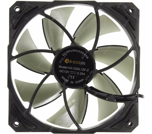 Imagen 4 de 9 de Cooler Gabinete 120mm 1600rpm 60cfm Antivibracion Id-cooling