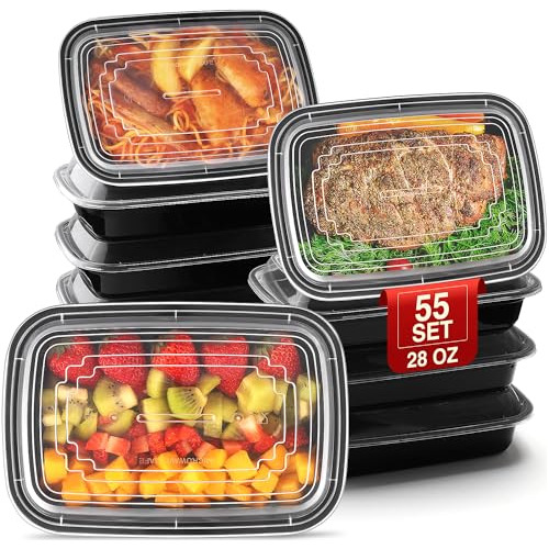 Eupako 20 Sets 28 Oz Meal Prep Container Reutilizable 84dc0