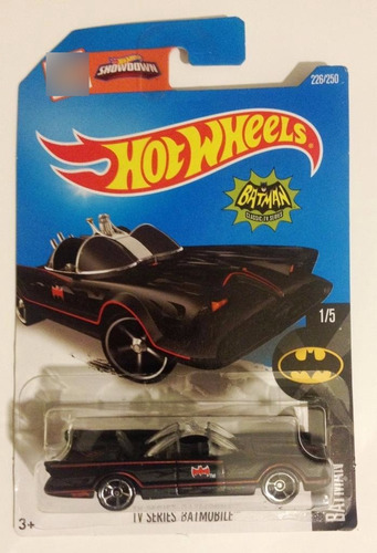 Auto A Escala Hot Whells Batman: Batimovil Classic Tv Series