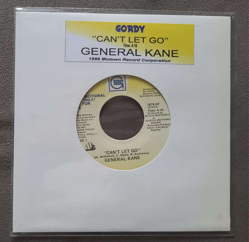 Lp General Kane - Can't Let Go