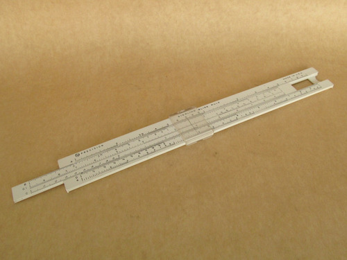 Regla De Calculo Precision / Fabricada U S A / Vintage (Usado)
