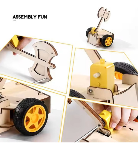 Robot De Combate Stem - Armable A Control Remoto