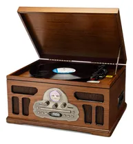 Comprar Tocadiscos Soundbeast 6-en-1 Bluetooth Cd Radio Madera