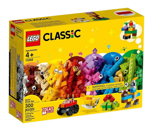 Lego Classic Conjunto De Peças Básicas 300 Peças Lego 11002