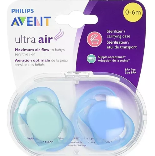 Ripley - CHUPONES AVENT AIRFLOW DE 6 A 18 MESES NIÑO SCF244/24